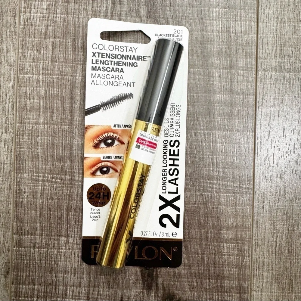Revlon Colorstay Xtensionnaire Mascara In 201 Blackest Black NIB